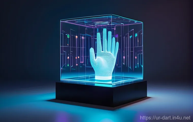 디지털아트 저작권 문제 - **Prompt 1: Digital Art Ownership and Protection**
    "A young, diverse digital artist, dressed in ...